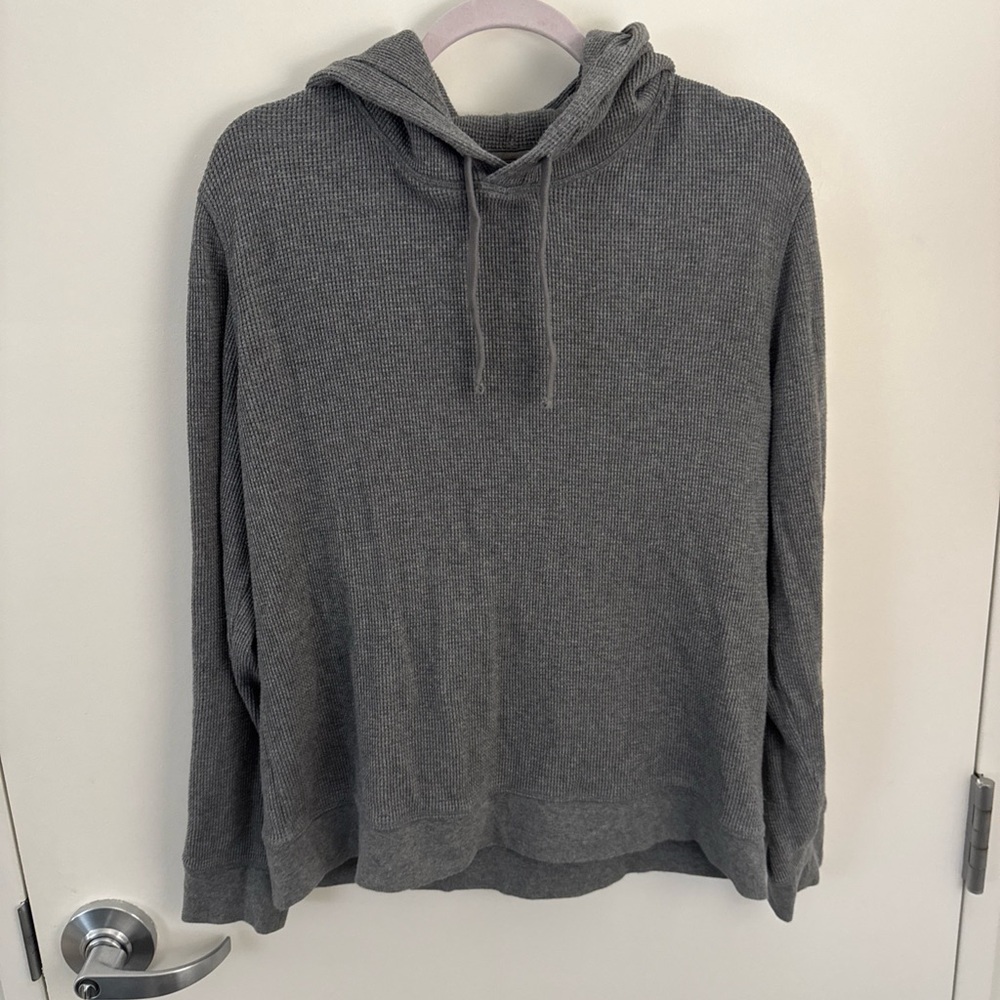 Everlane Charcoal Hooded Men's Sweater